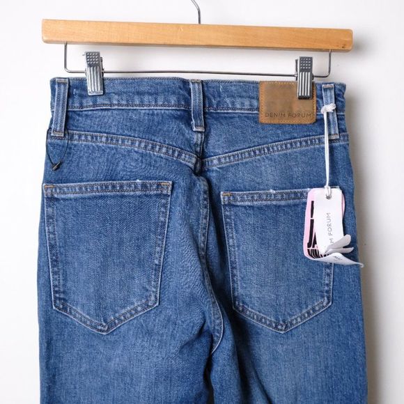 Aritzia Denim Forum The Vintage Jane High Rise Boot - Picture 9 of 13